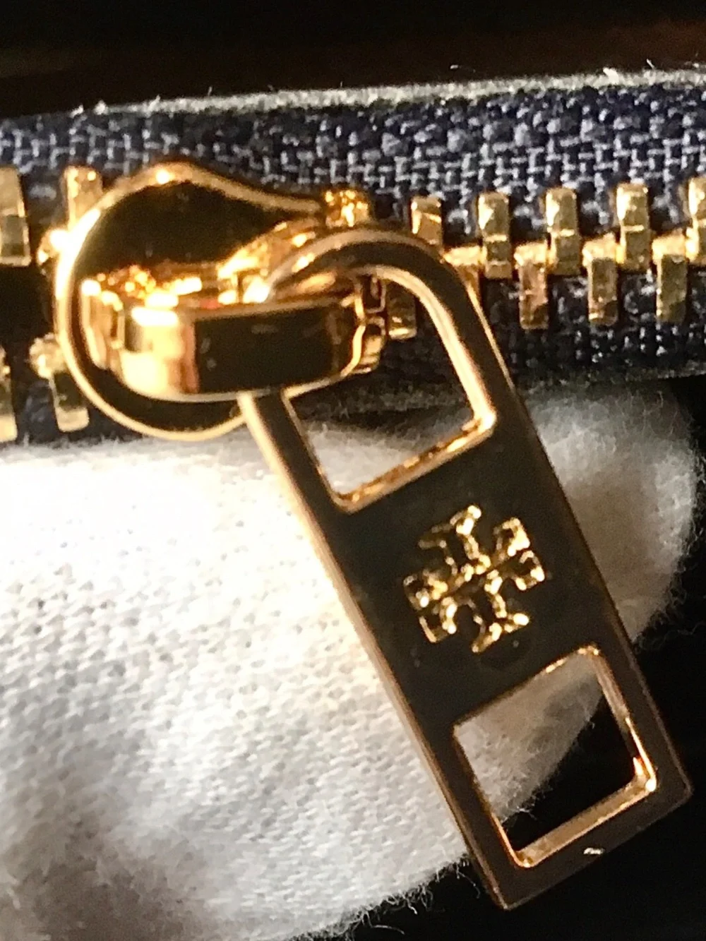TORY BURCH MONOGRAM SIGNATURE LONG WALLET